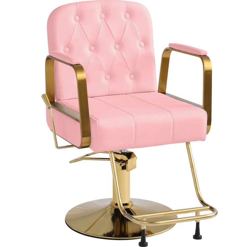 LOUVIXA Hydraulic Salon Hair Chair Hydraulic Chair Styling Chair Height Adjustable 360A Swivel Stylist Chairi Wayfair